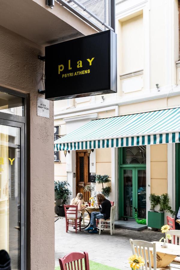 Hotel Play Psyri Atény Exteriér fotografie